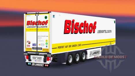 Semitrailer reefer EN Bischof für Euro Truck Simulator 2