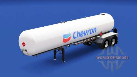 Haut Chevron in der gas tank semi-trailer für American Truck Simulator