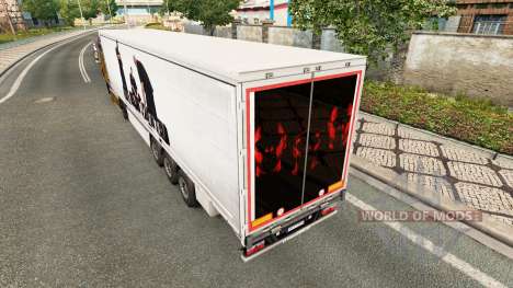 La peau BUG Mafia pour les remorques pour Euro Truck Simulator 2