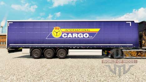 Haut PKS International Cargo S. A. auf dem Anhän für Euro Truck Simulator 2