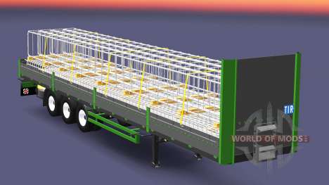 Flachbett-Auflieger Kogel für Euro Truck Simulator 2