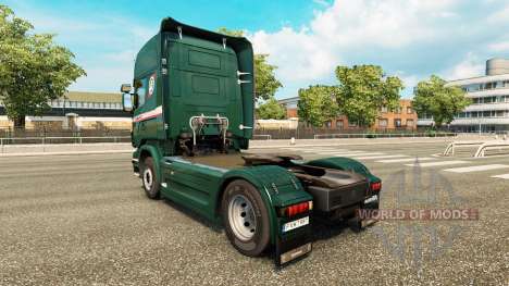 Wallenborn de la peau pour Scania camion pour Euro Truck Simulator 2
