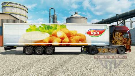 Iglo Haut für Anhänger für Euro Truck Simulator 2