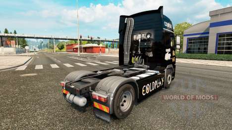 Coldplay-skin für den Volvo truck für Euro Truck Simulator 2