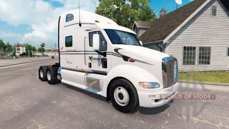 Corbeau de la peau pour le camion Peterbilt 387 pour American Truck Simulator