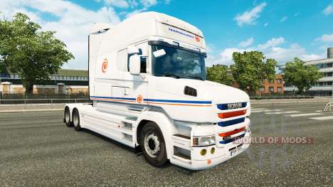 Transalliance-skin für den Scania T truck für Euro Truck Simulator 2