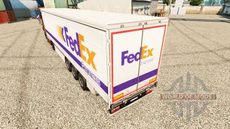 FedEx Express de la peau pour les remorques pour Euro Truck Simulator 2