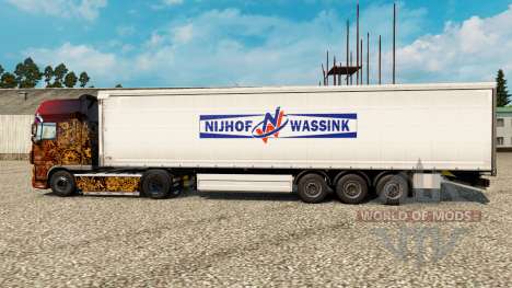 Haut Nijhof Wassink auf semi für Euro Truck Simulator 2