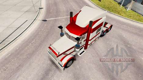 Haut-Kaninchen-Fluss für den truck-Peterbilt 389 für American Truck Simulator