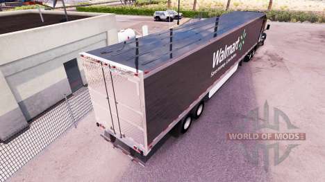 Haut Walmart extended trailer für American Truck Simulator