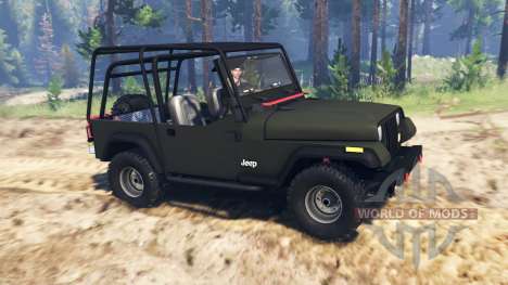 Jeep YJ 1991 pour Spin Tires