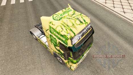 La peau sur la Couronne tracteur routier Volvo pour Euro Truck Simulator 2