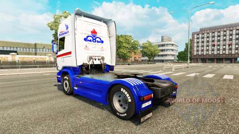 De la peau pour Mammut tracteur Scania pour Euro Truck Simulator 2