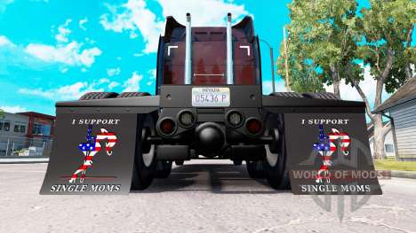 Kotflügel I Support Single Moms v2.0 für American Truck Simulator
