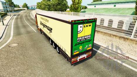 Rideau semi-remorque Vogelzang Angermayr pour Euro Truck Simulator 2