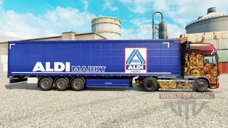 Haut der Aldi-Markt für semi-Trailer für Euro Truck Simulator 2