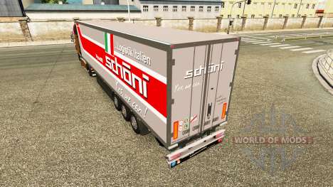 La semi-remorque-le réfrigérateur Schoni Logisti pour Euro Truck Simulator 2