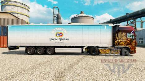 Skin Hacker-Pschorr on semi pour Euro Truck Simulator 2