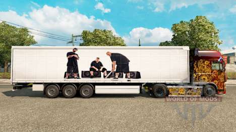La peau BUG Mafia pour les remorques pour Euro Truck Simulator 2