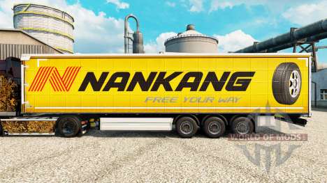 Nankang de la peau pour les remorques pour Euro Truck Simulator 2