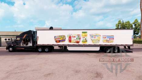 Dole Haut-extended trailer für American Truck Simulator