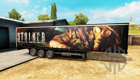 La peau de S. T. A. L. K. E. R. sur semi pour Euro Truck Simulator 2