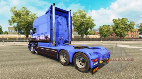 Euro Trans peau pour Scania T camion pour Euro Truck Simulator 2