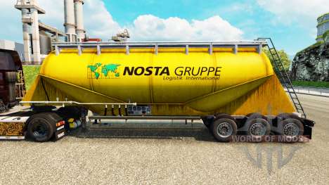 Haut Nosta Gruppe, Zement semi-trailer für Euro Truck Simulator 2