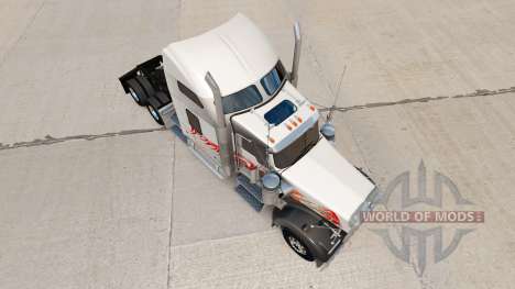 Die Haut des Bullen auf dem LKW Kenworth W900 für American Truck Simulator