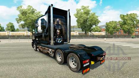 Batman peau pour camion Scania T pour Euro Truck Simulator 2