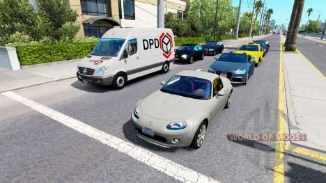 Avancée de la circulation v1.4 pour American Truck Simulator