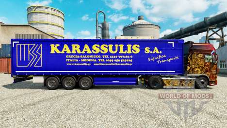 Haut Karassulis S. A. auf semi-Trailer für Euro Truck Simulator 2