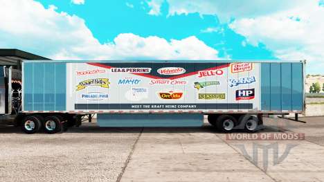 Skin Force Heinz extended trailer pour American Truck Simulator