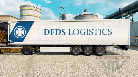 DFDS Logistics Haut für Anhänger für Euro Truck Simulator 2