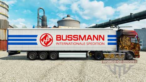 La peau sur les semi Bussmann pour Euro Truck Simulator 2