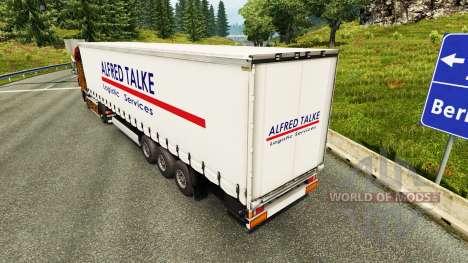 Haut Alfred Talke Anhänger für Euro Truck Simulator 2