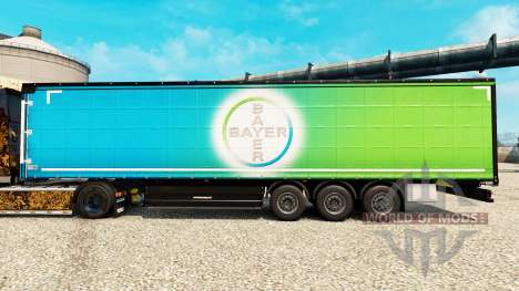 La peau de Bayer pour les semi-remorques pour Euro Truck Simulator 2
