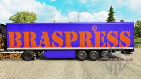 Braspress Haut für Anhänger für Euro Truck Simulator 2
