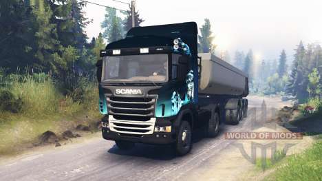 Scania R730 2x2 pour Spin Tires