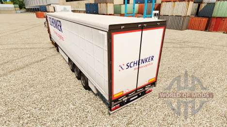 Haut Schenker Stinnes Logistics für Anhänger für Euro Truck Simulator 2