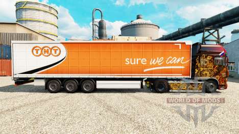Haut TNT Express semi für Euro Truck Simulator 2