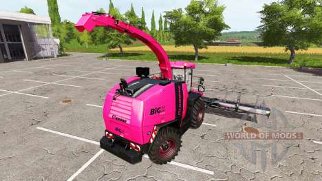 Krone BiG X 1100 pink für Farming Simulator 2017
