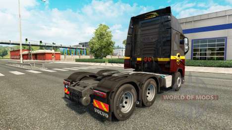 UPS de la peau pour Volvo camion pour Euro Truck Simulator 2
