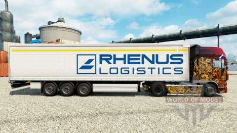 Rhenus Logistics de la peau pour les remorques pour Euro Truck Simulator 2