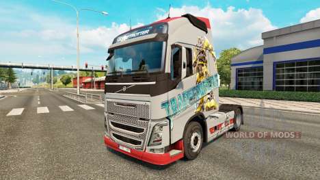 Transformers skin für Volvo-LKW für Euro Truck Simulator 2