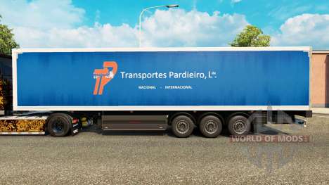 La peau Pardieiro Transportes Lda pour les semi- pour Euro Truck Simulator 2