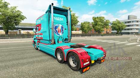 La peau Yates & Fils pour camion Scania T pour Euro Truck Simulator 2