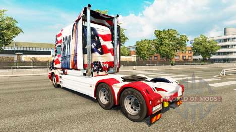 Rocky états-unis de la peau pour camion Scania T pour Euro Truck Simulator 2