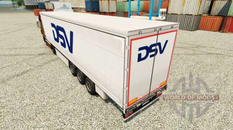 DSV de la peau pour les remorques pour Euro Truck Simulator 2