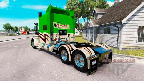Скин Maverick Transport на Peterbilt 389 pour American Truck Simulator